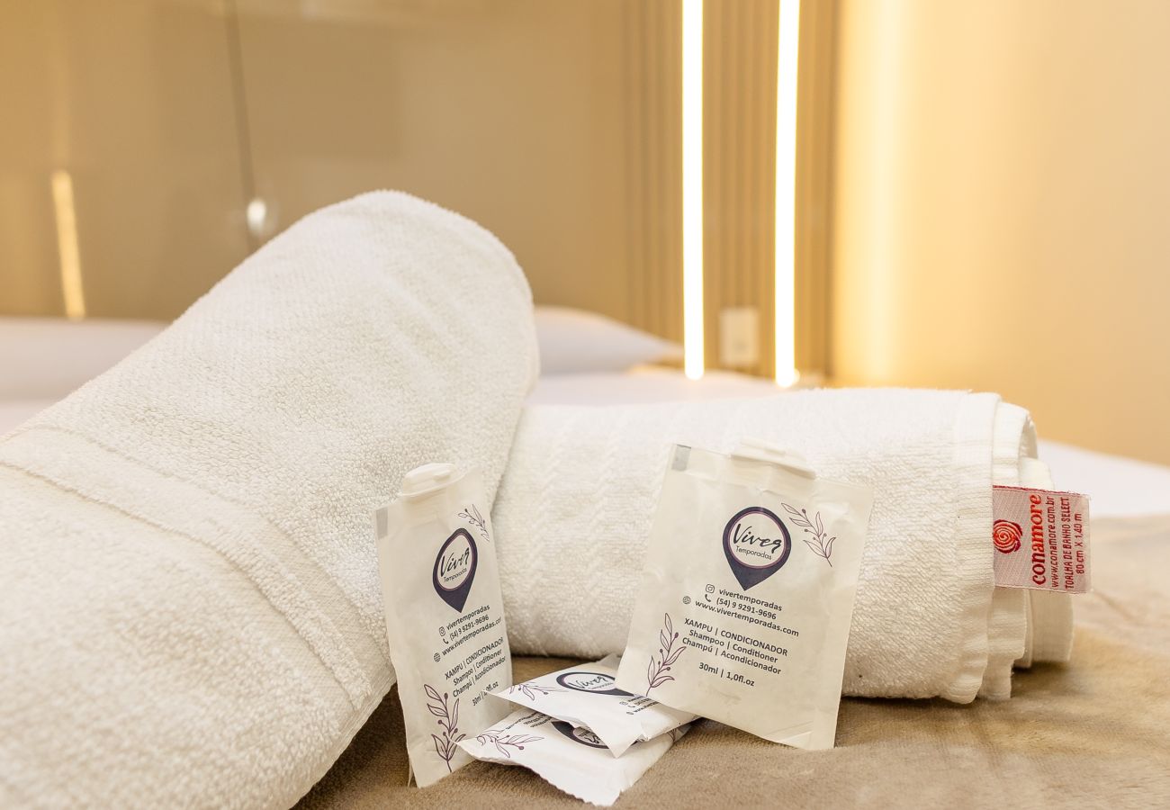 Apartamento em Gramado - Duplex 4 Suítes no Coração de Gramado