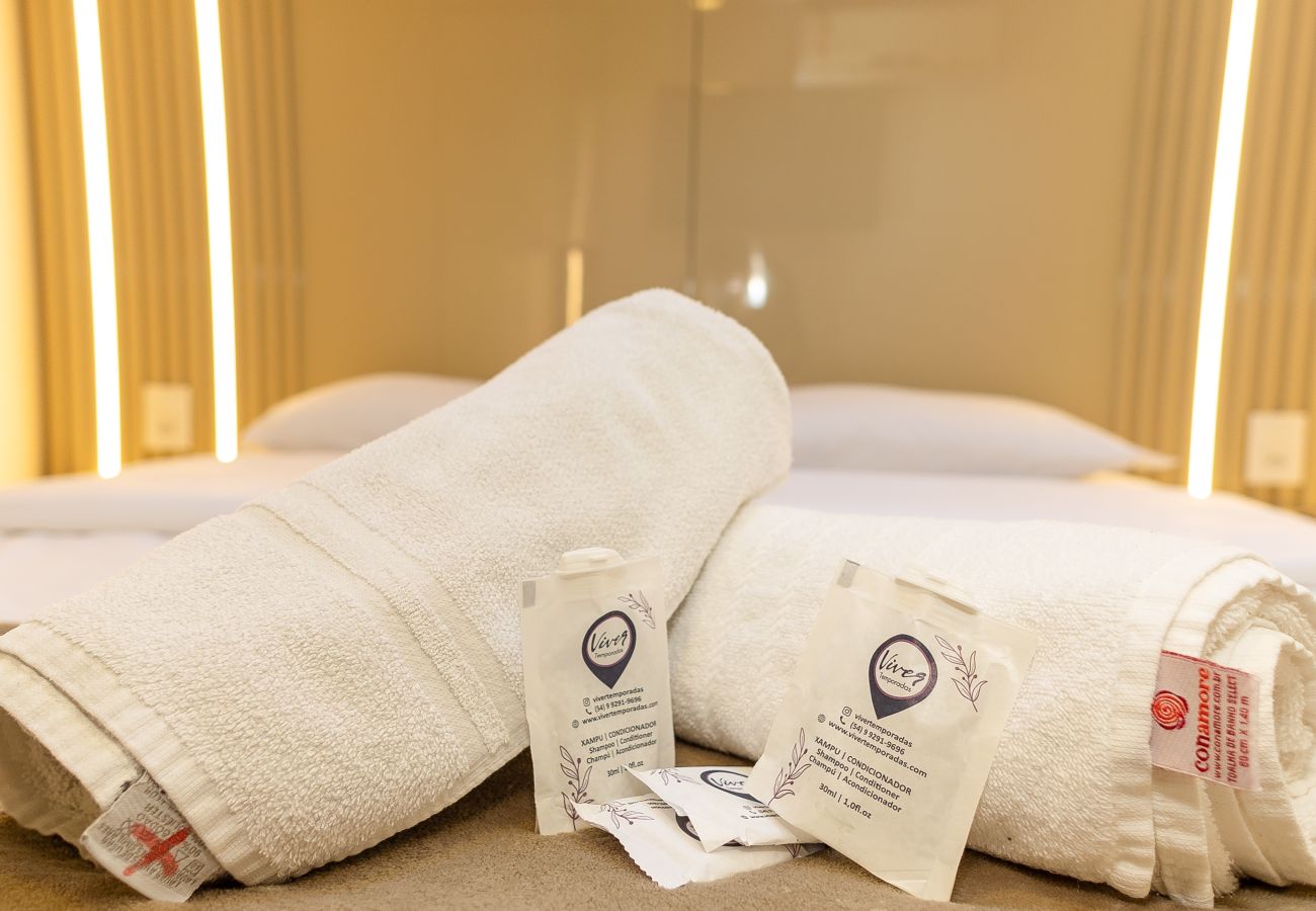 Apartamento em Gramado - Duplex 4 Suítes no Coração de Gramado