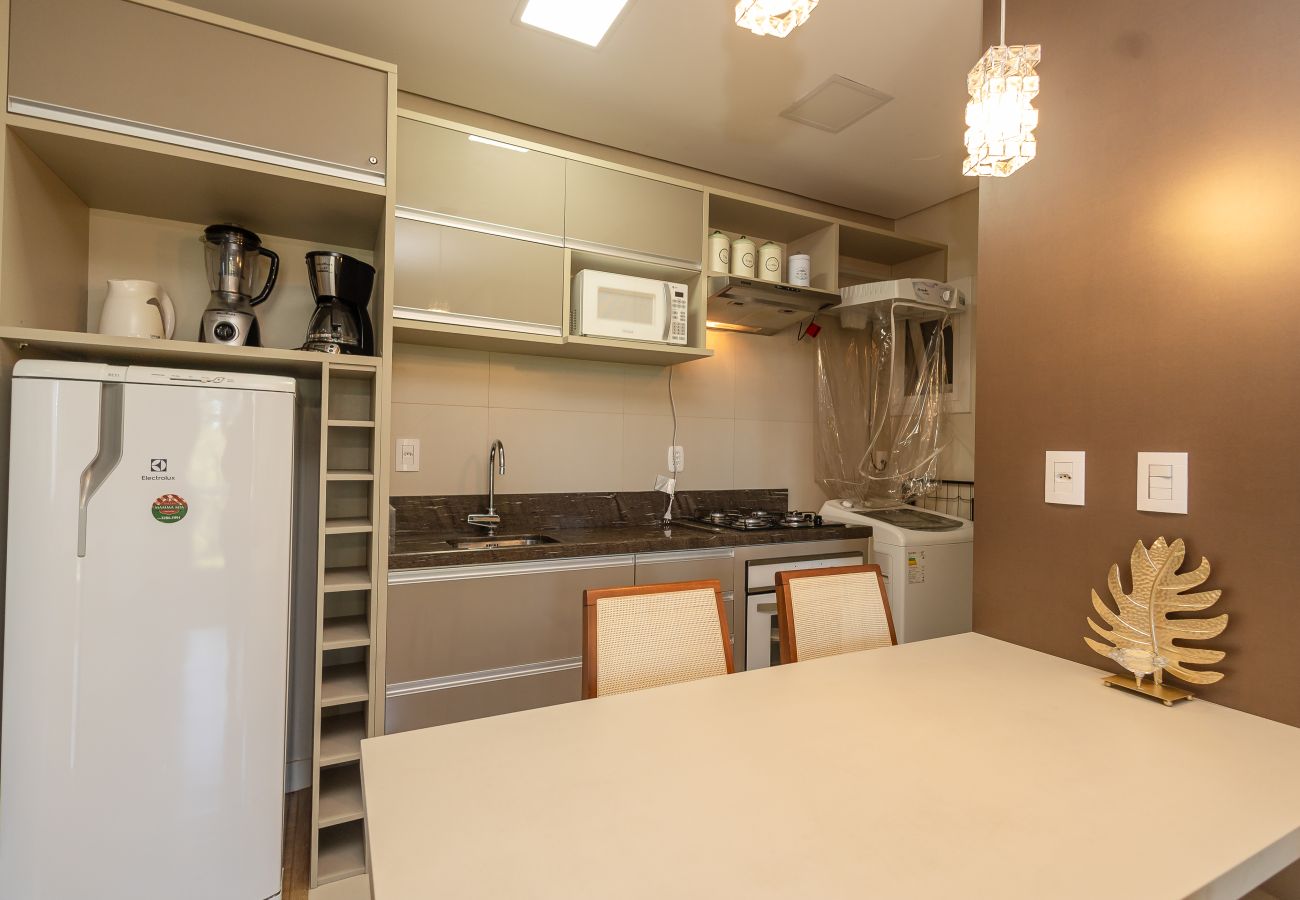 Apartamento em Gramado - Loft alto padrão a menos de 400m da R Coberta!