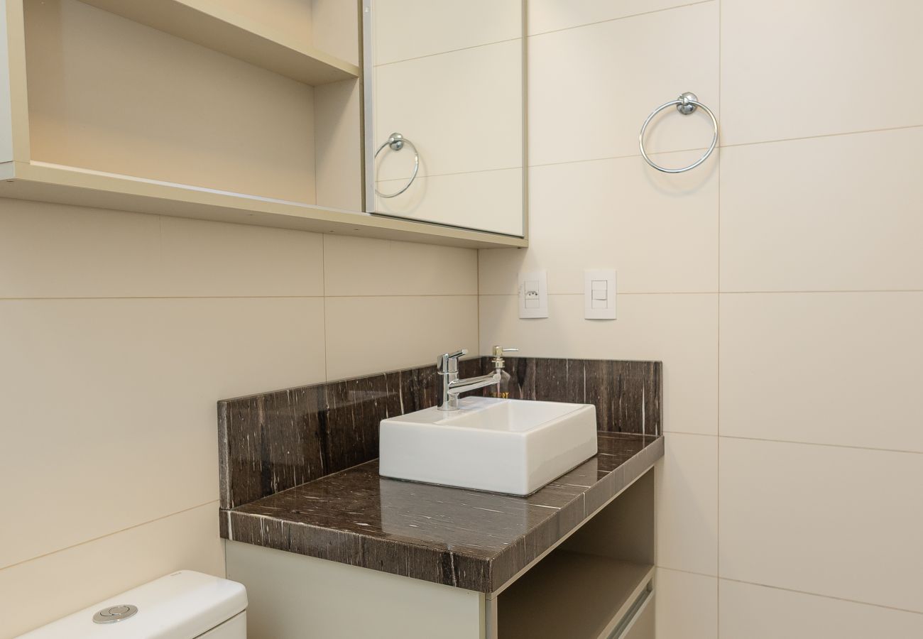 Apartamento em Gramado - Loft alto padrão a menos de 400m da R Coberta!