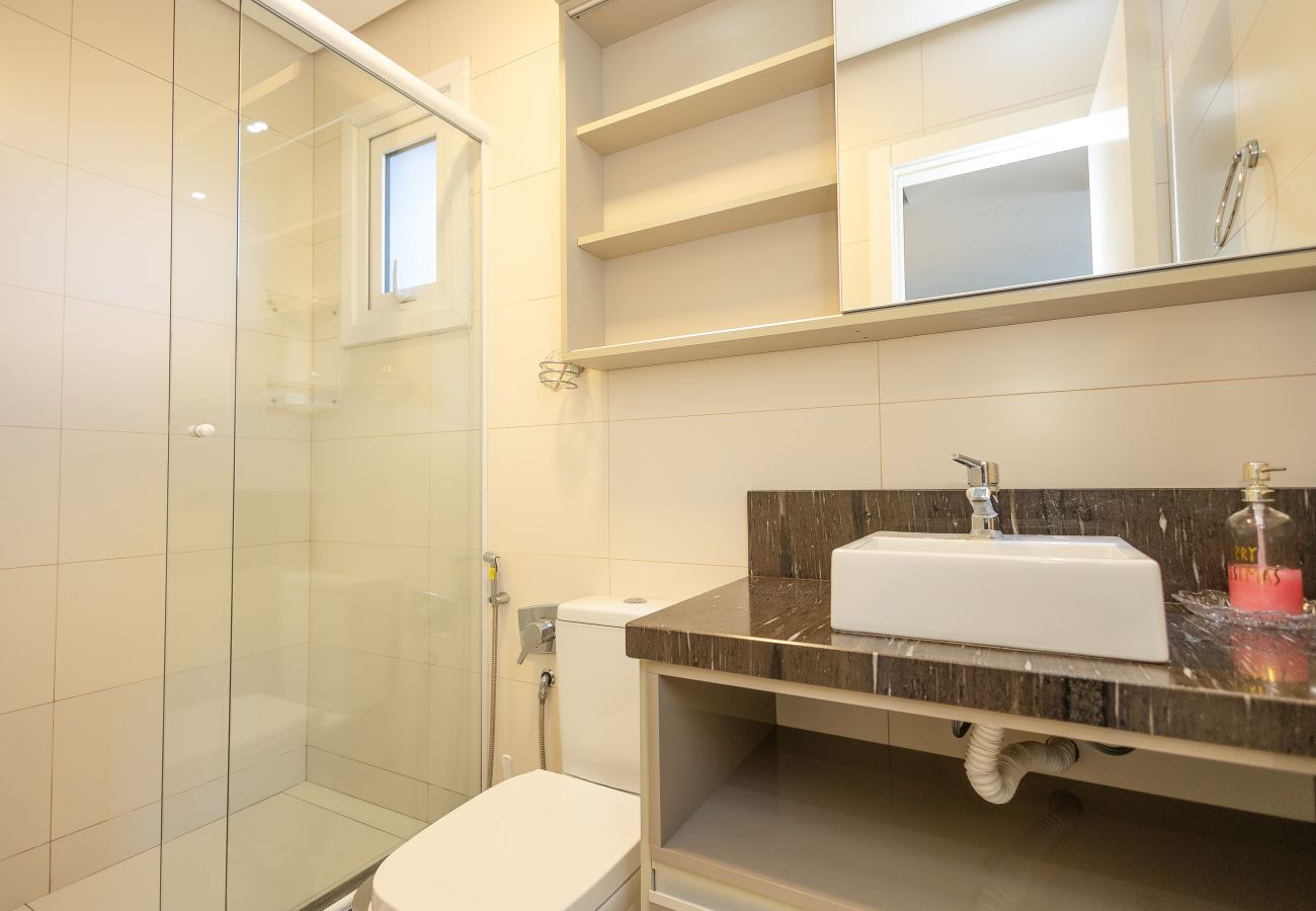 Apartamento em Gramado - Loft alto padrão a menos de 400m da R Coberta!