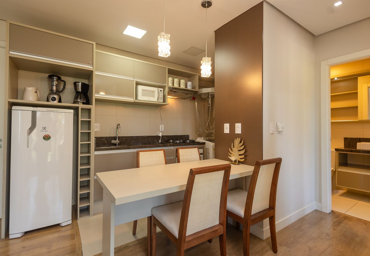 Apartamento em Gramado - Loft alto padrão a menos de 400m da R Coberta!