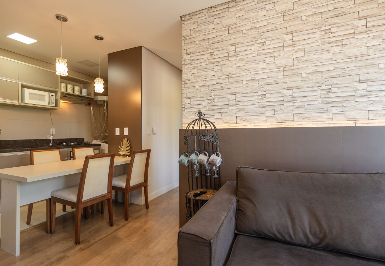 Apartamento em Gramado - Loft alto padrão a menos de 400m da R Coberta!