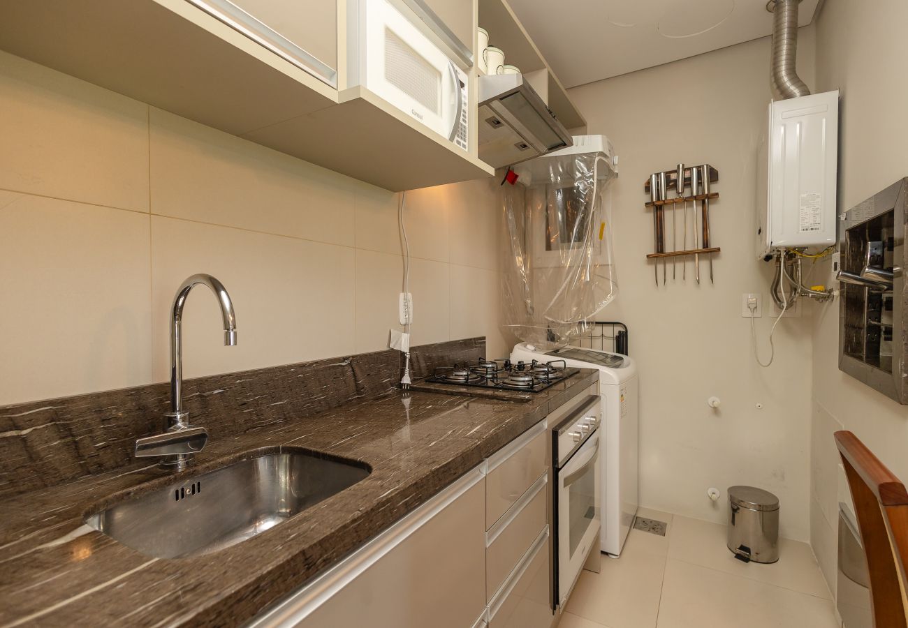 Apartamento em Gramado - Loft alto padrão a menos de 400m da R Coberta!