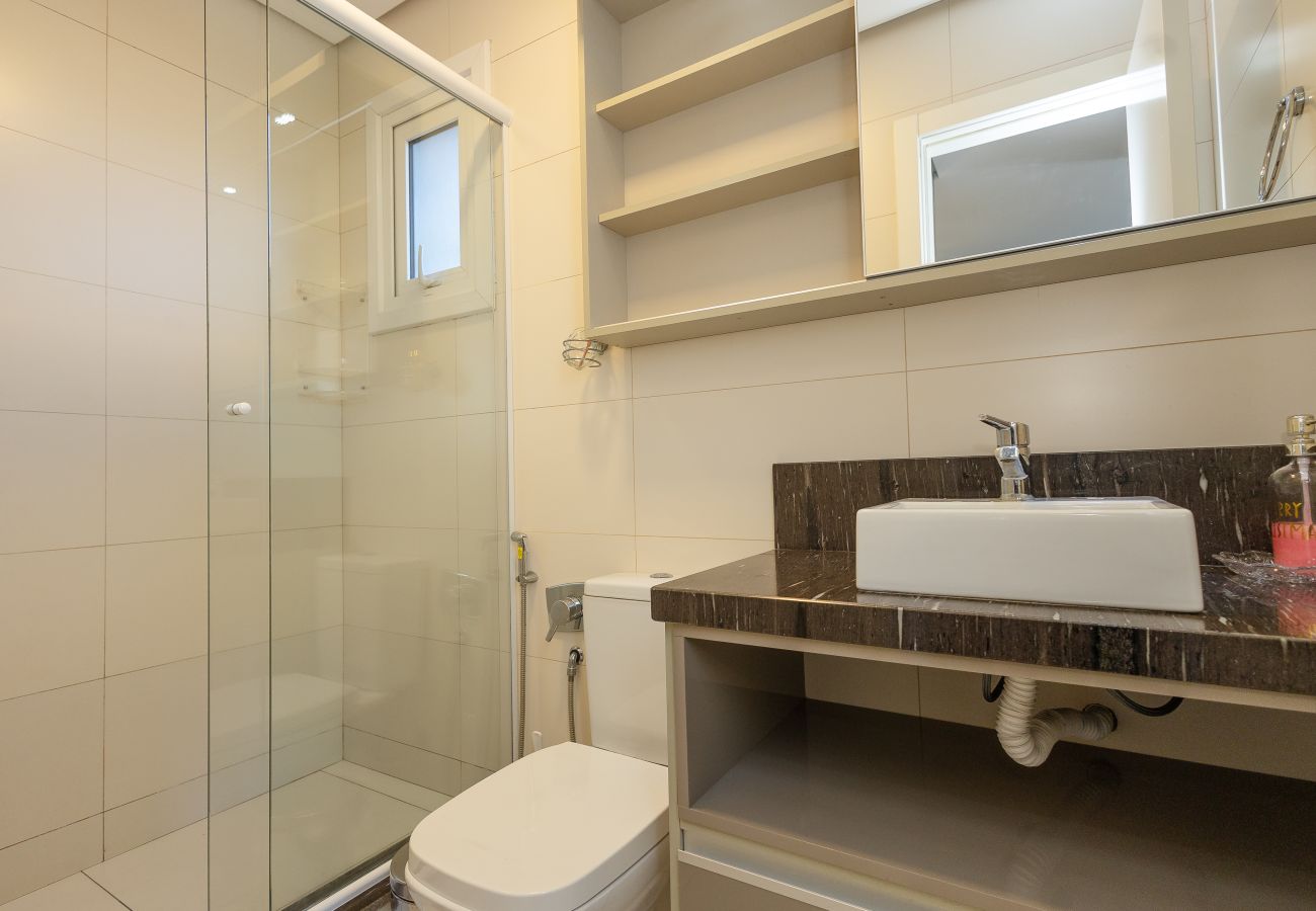 Apartamento em Gramado - Loft alto padrão a menos de 400m da R Coberta!