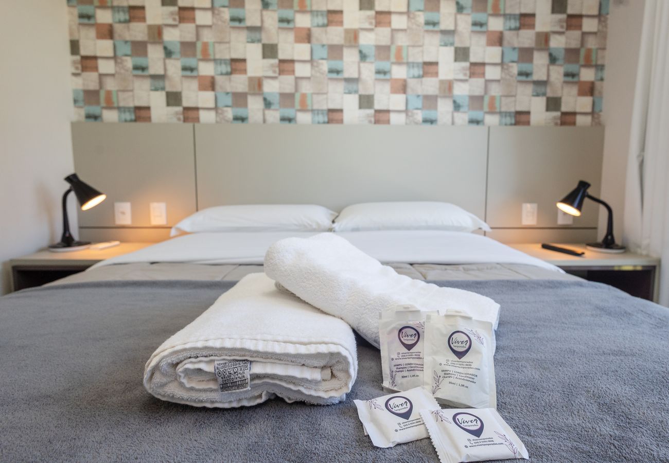 Apartamento em Gramado - Loft alto padrão a menos de 400m da R Coberta!