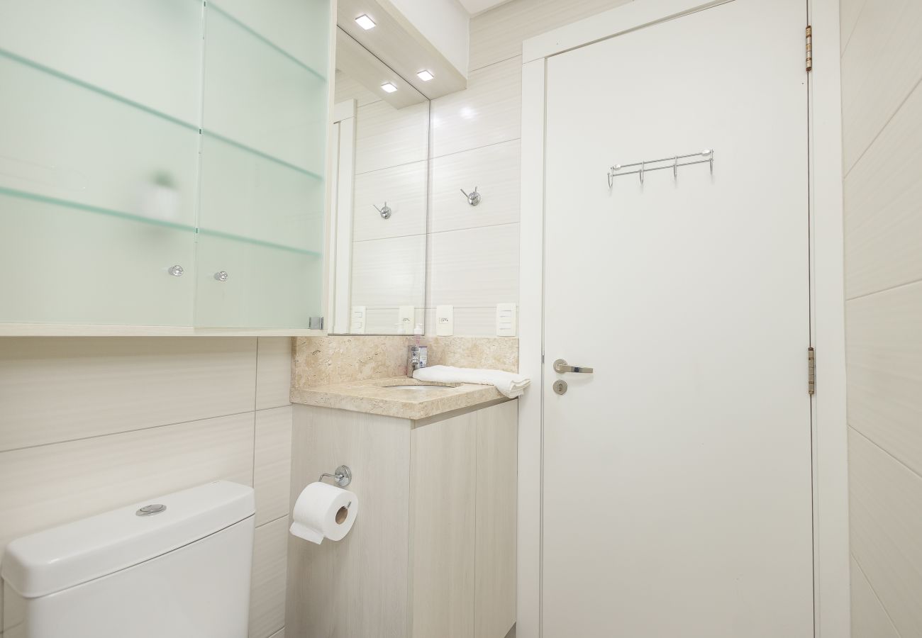 Apartamento em Gramado - Apto moderno 2 suítes a 100m da R Coberta!