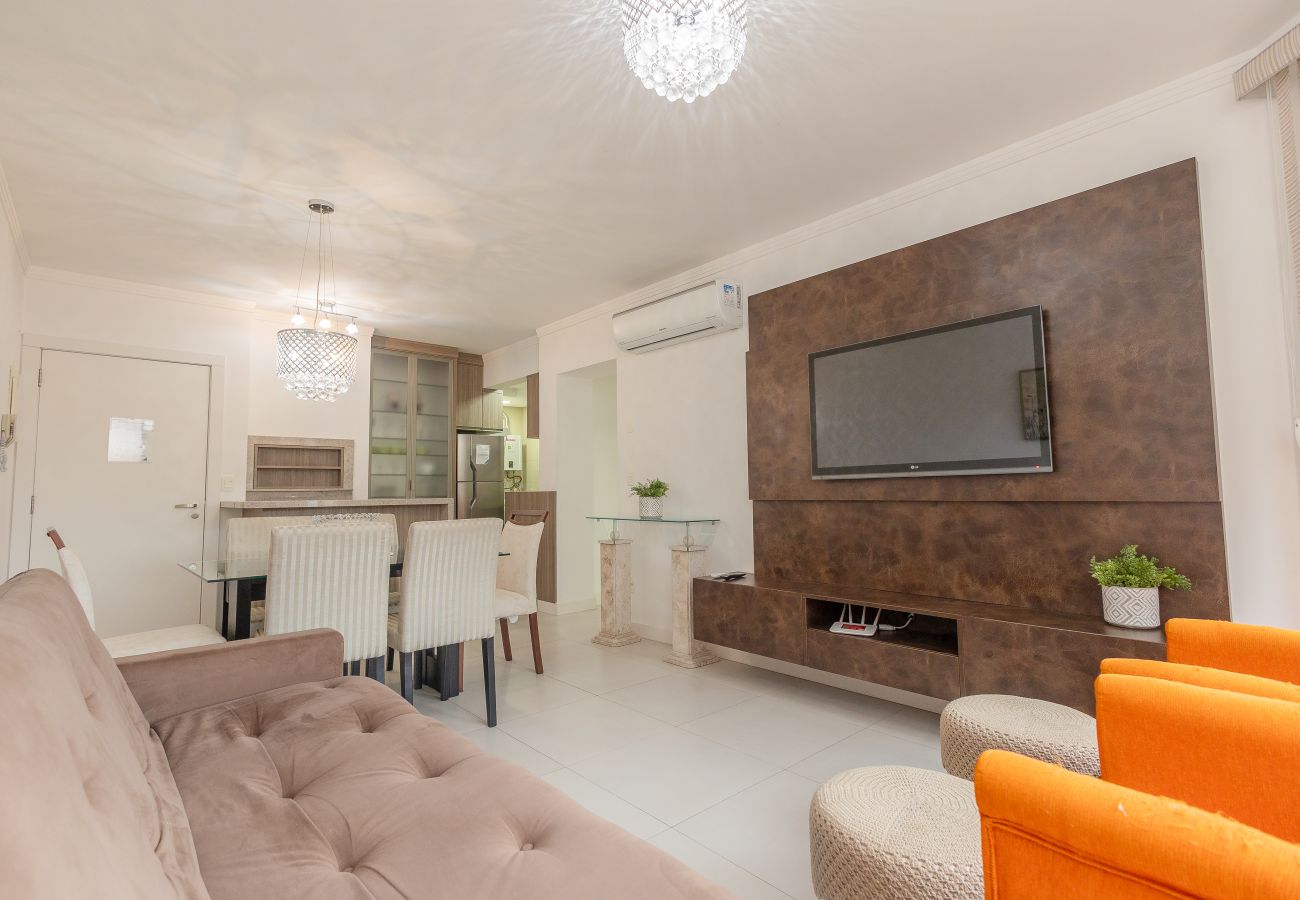 Apartamento em Gramado - Apto moderno 2 suítes a 100m da R Coberta!