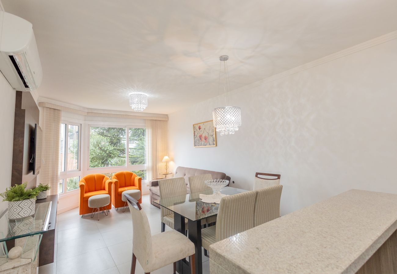 Apartamento em Gramado - Apto moderno 2 suítes a 100m da R Coberta!