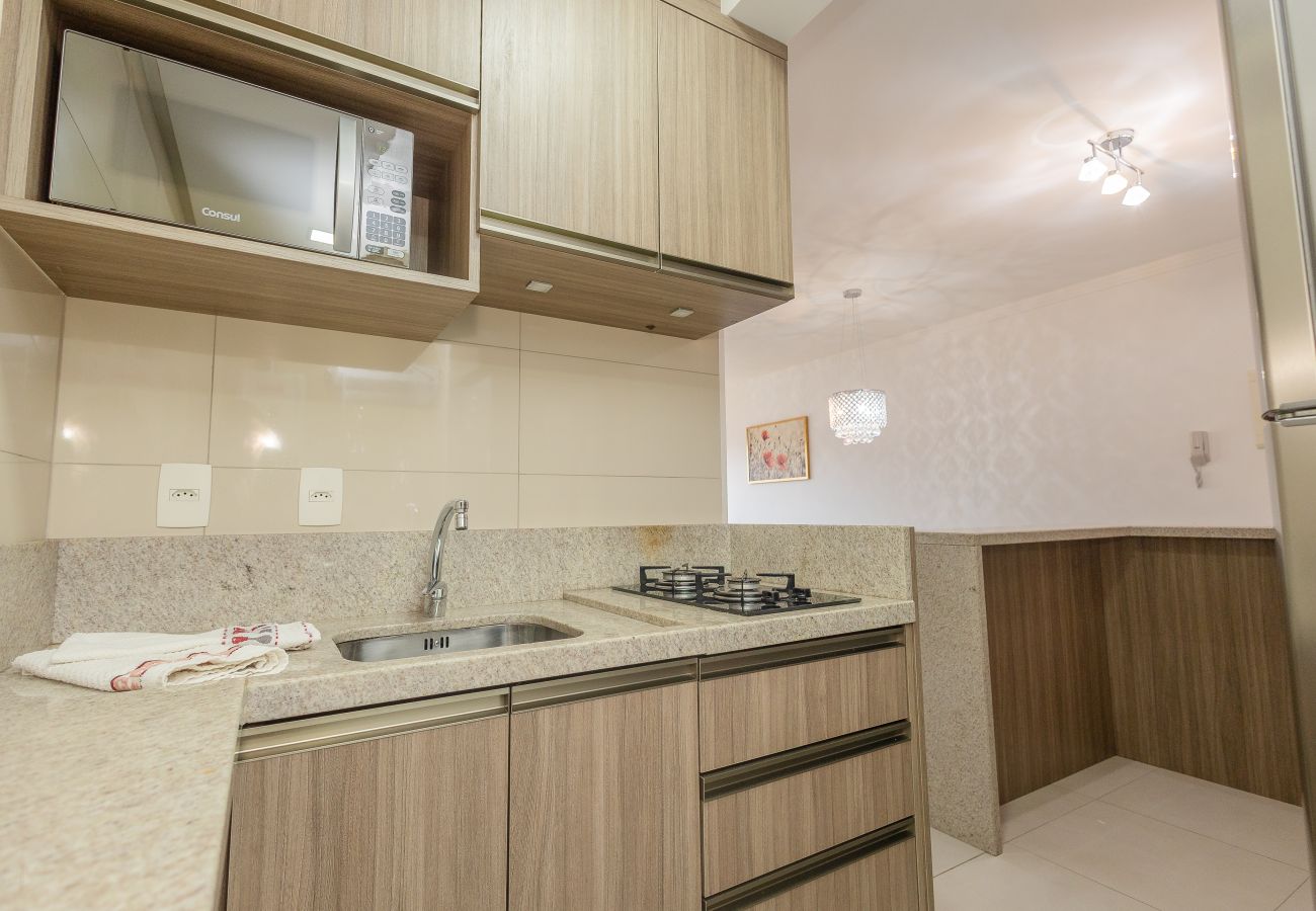 Apartamento em Gramado - Apto moderno 2 suítes a 100m da R Coberta!