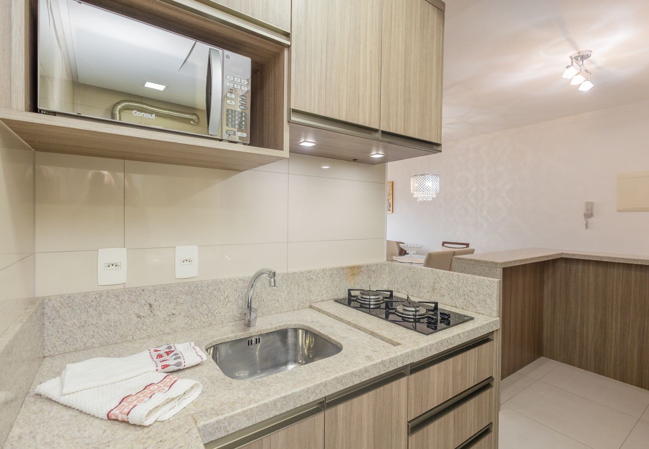 Apartamento em Gramado - Apto moderno 2 suítes a 100m da R Coberta!