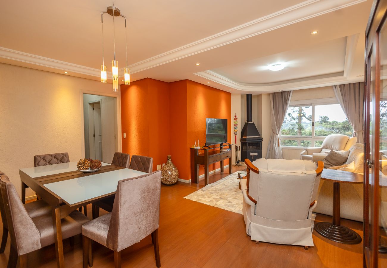 Apartamento em Gramado - Apto aconchegante 2D (c suíte) próx Lago Negro!