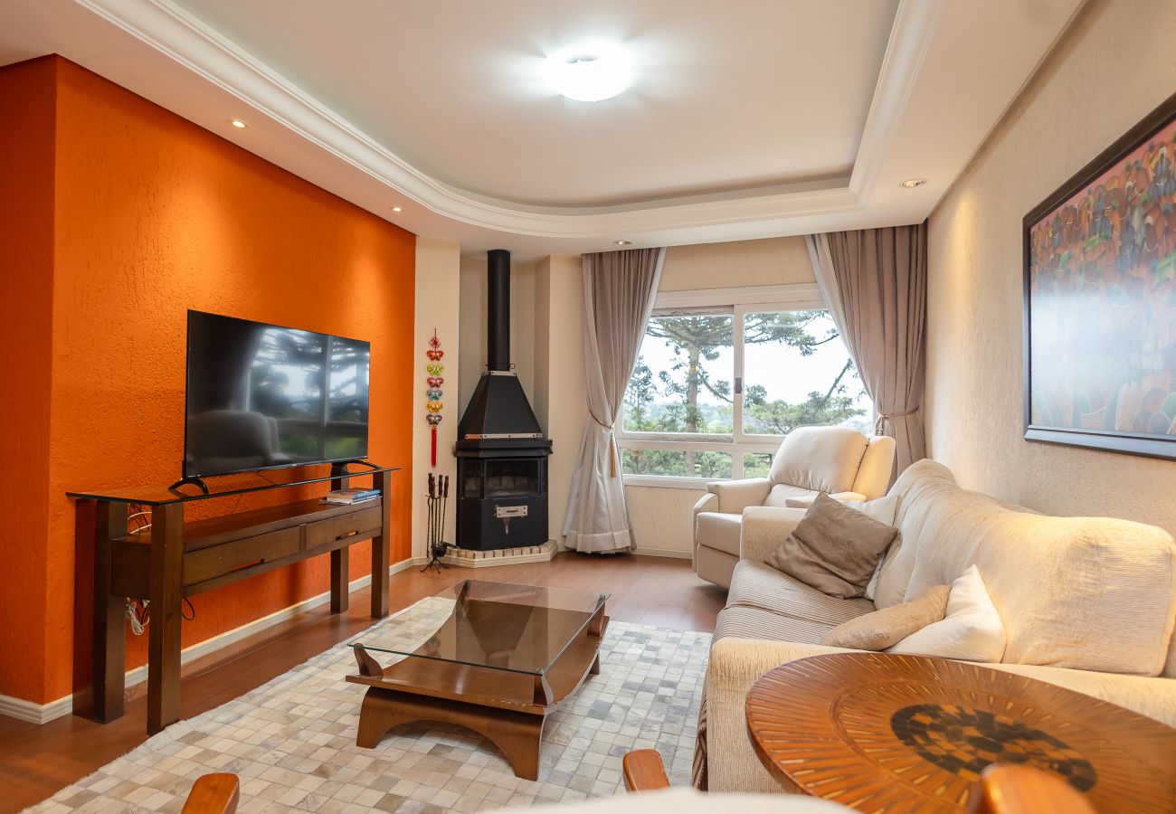 Apartamento em Gramado - Apto aconchegante 2D (c suíte) próx Lago Negro!