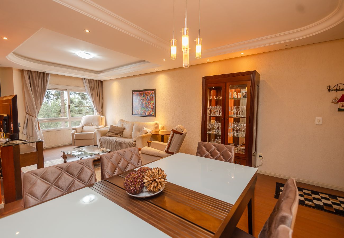 Apartamento em Gramado - Apto aconchegante 2D (c suíte) próx Lago Negro!