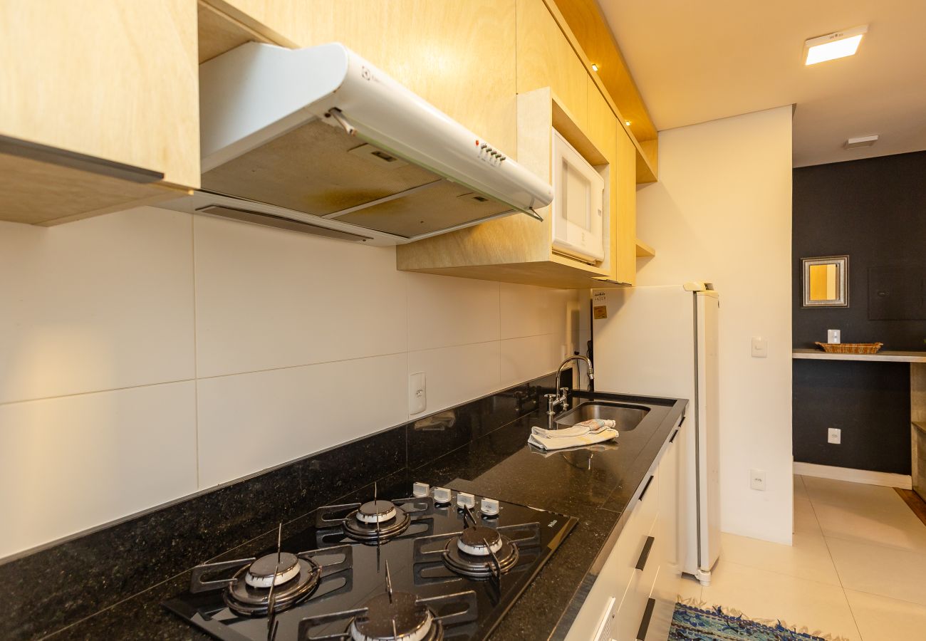Apartamento em Gramado - Dúplex 4 quartos-3 suítes-4 ban, 350 m rua coberta
