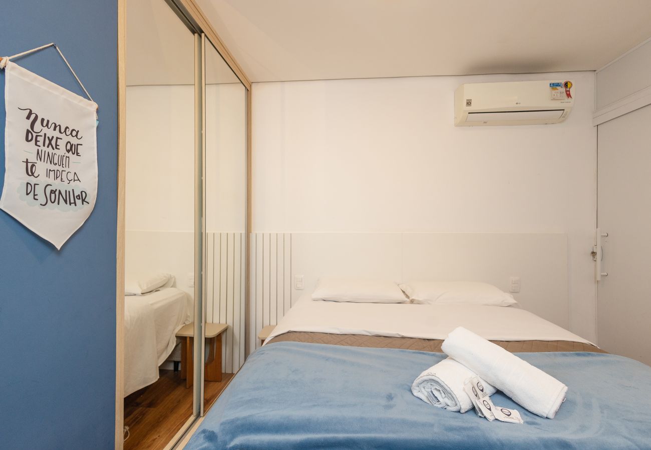 Apartamento em Gramado - Dúplex 4 quartos-3 suítes-4 ban, 350 m rua coberta