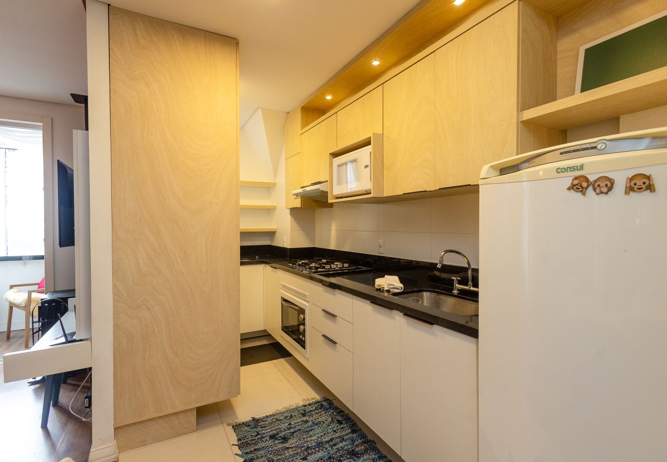 Apartamento em Gramado - Dúplex 4 quartos-3 suítes-4 ban, 350 m rua coberta