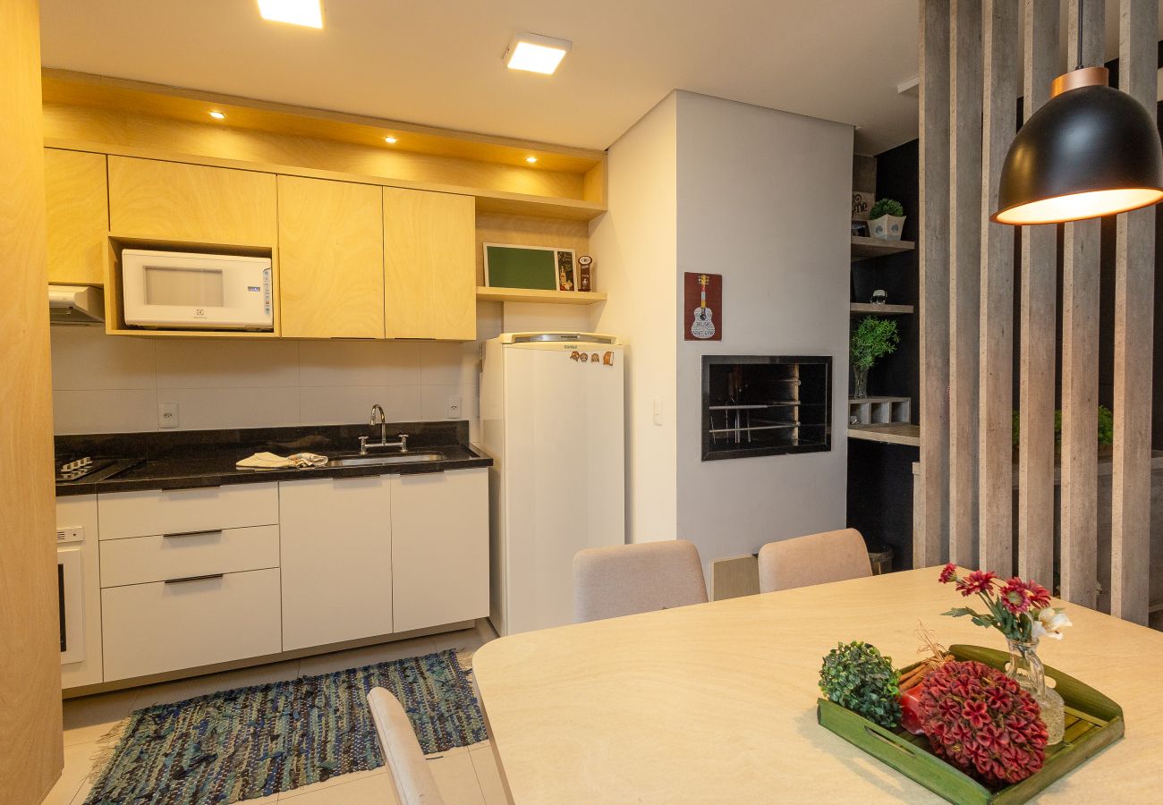 Apartamento em Gramado - Dúplex 4 quartos-3 suítes-4 ban, 350 m rua coberta