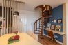 Apartamento em Gramado - Dúplex 4 quartos-3 suítes-4 ban, 350 m rua coberta