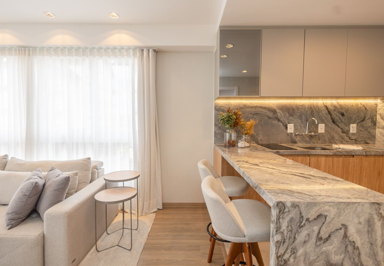 Apartamento em Gramado - Estúdio Alto Padrão a 300m da R Coberta