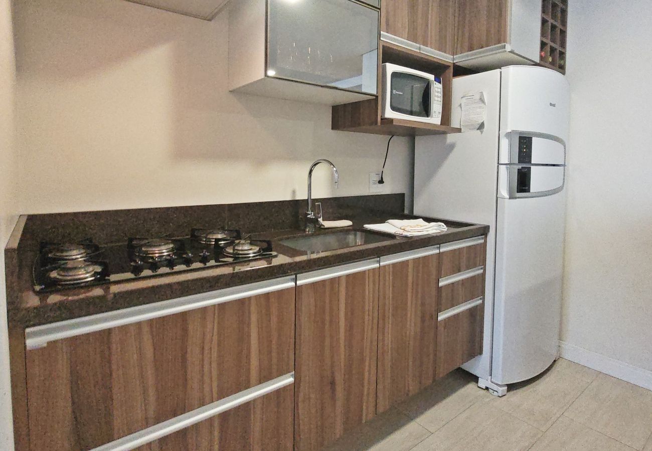 Apartamento em Gramado - Apto 2 suítes Alto Padrão a 500 m da Rua Coberta
