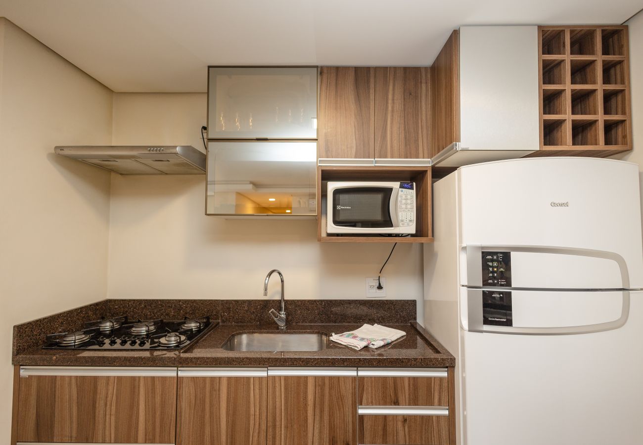 Apartamento em Gramado - Apto 2 suítes Alto Padrão a 500 m da Rua Coberta