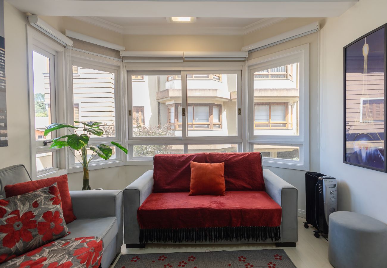 Apartamento em Gramado - Apto Di Positano 2D 1 suíte a 1km da R Coberta