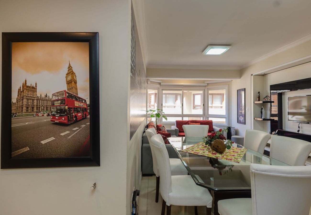 Apartamento em Gramado - Apto Di Positano 2D 1 suíte a 1km da R Coberta