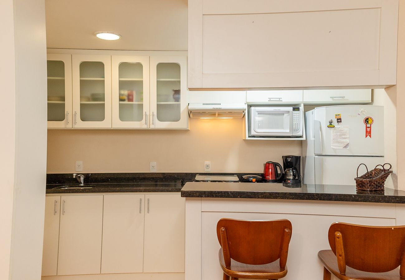 Apartamento em Gramado - Apto 2 dormitórios (1 suíte) junto ao centro