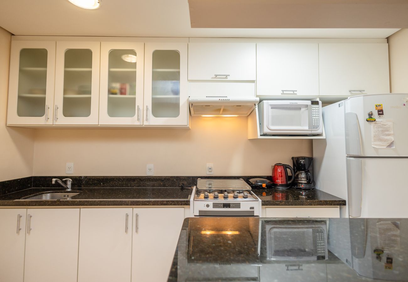 Apartamento em Gramado - Apto 2 dormitórios (1 suíte) junto ao centro