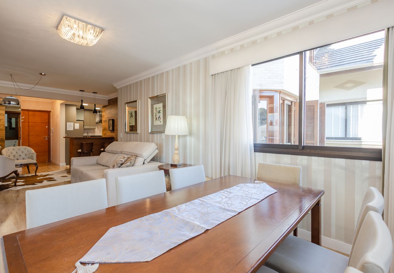 Apartamento em Gramado - Alto Padrão 2 dorm (1 suíte), a 150 m da R Coberta