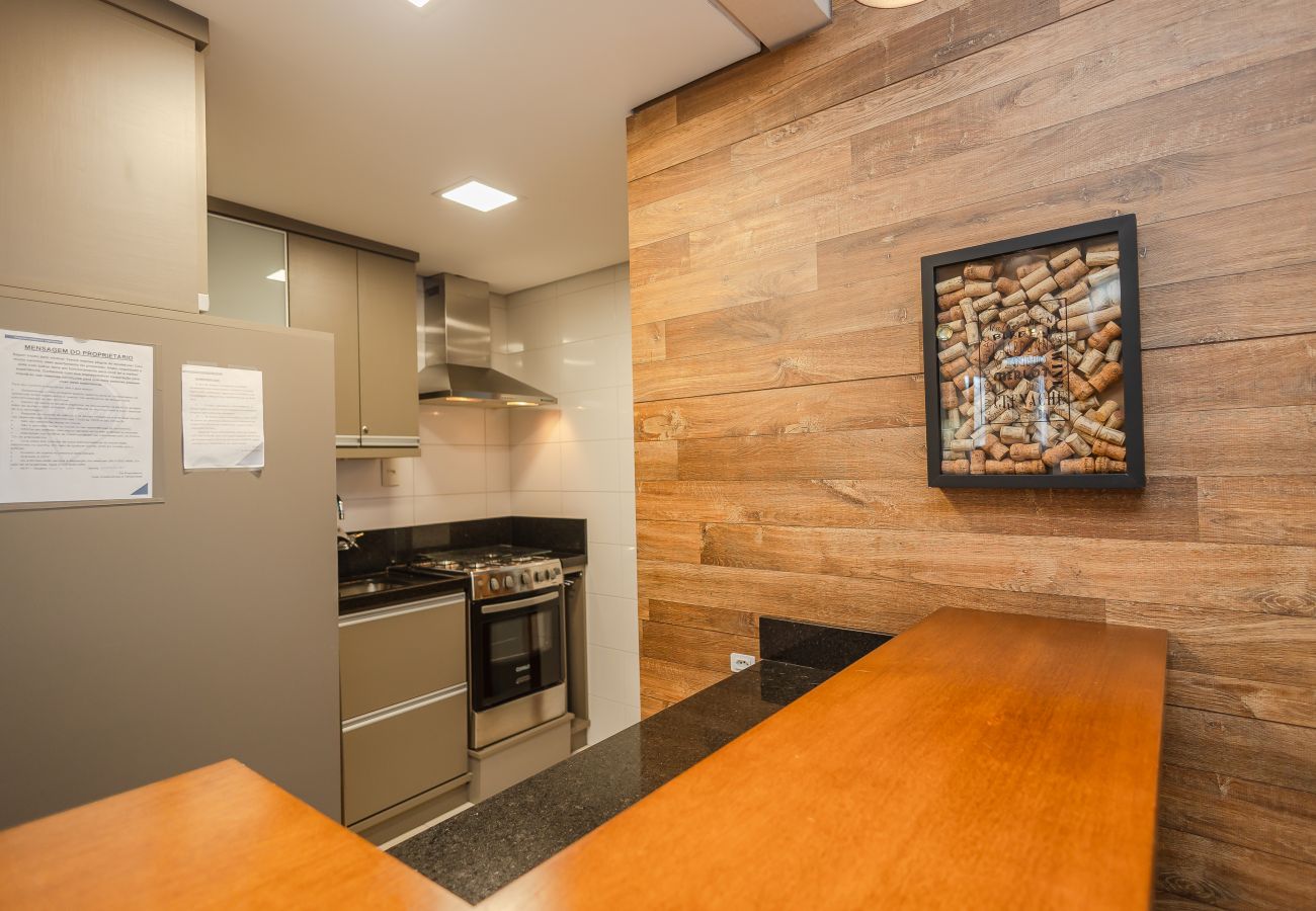 Apartamento em Gramado - Alto Padrão 2 dorm (1 suíte), a 150 m da R Coberta