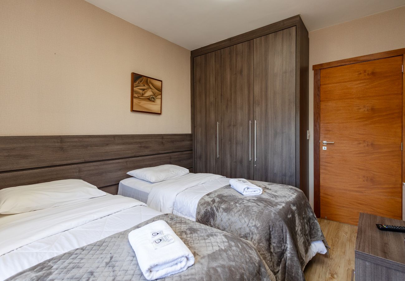 Apartamento em Gramado - Alto Padrão 2 dorm (1 suíte), a 150 m da R Coberta