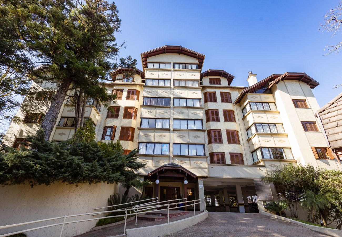 Apartamento em Gramado - Alto Padrão 2 dorm (1 suíte), a 150 m da R Coberta