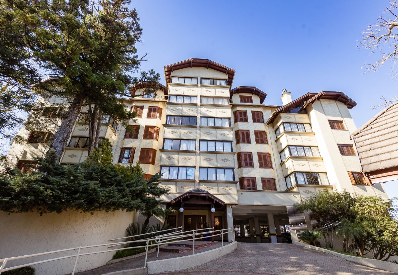 Apartamento em Gramado - Alto Padrão 2 dorm (1 suíte), a 150 m da R Coberta