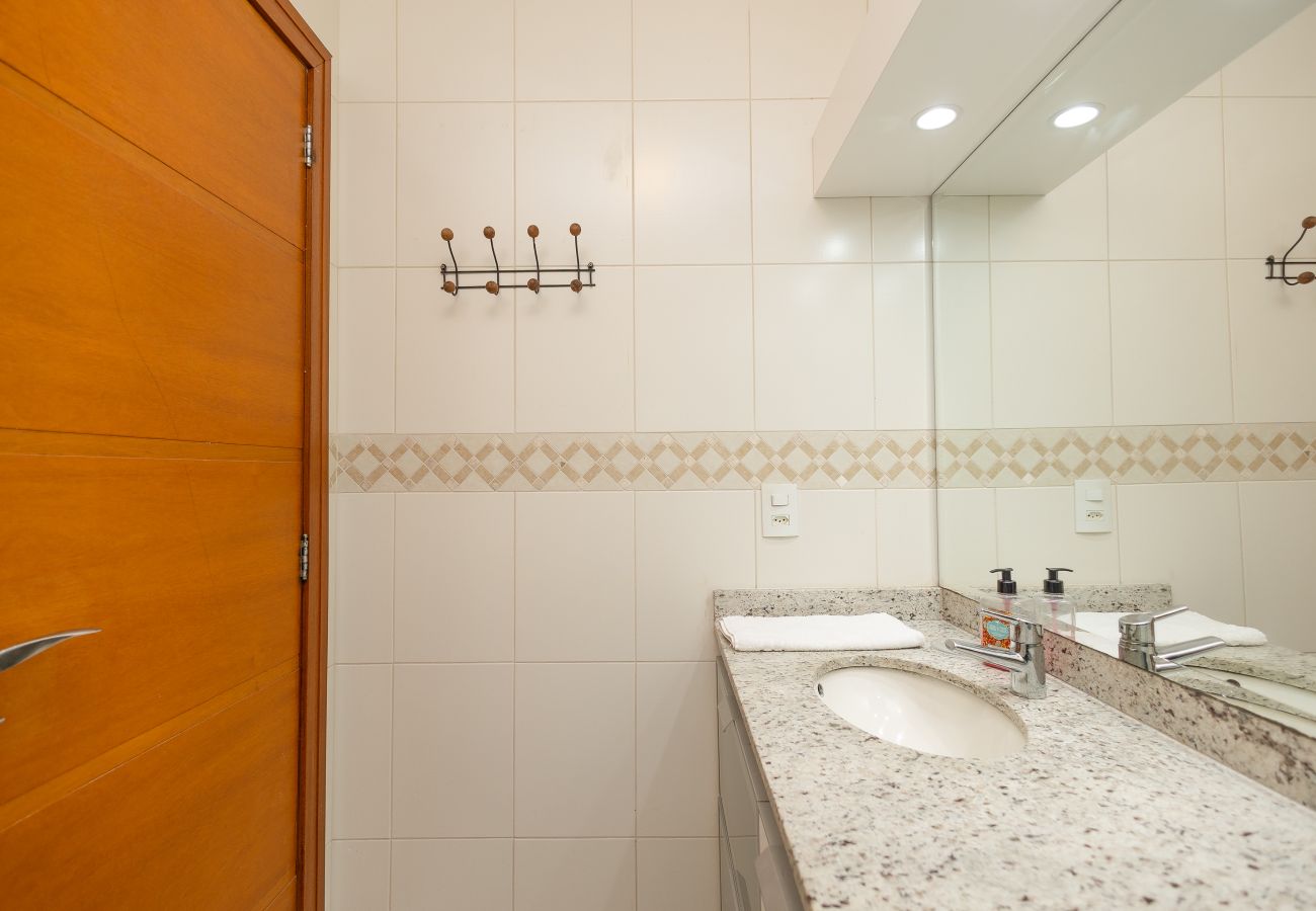 Apartamento em Gramado - 3D (1 suíte) a 400m da R Coberta