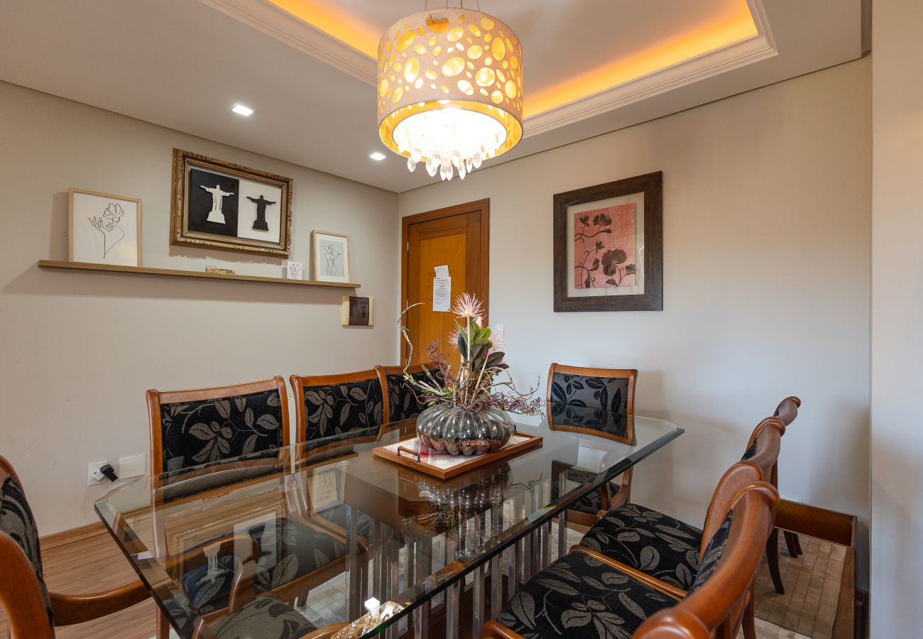 Apartamento em Gramado - 3D (1 suíte) a 400m da R Coberta