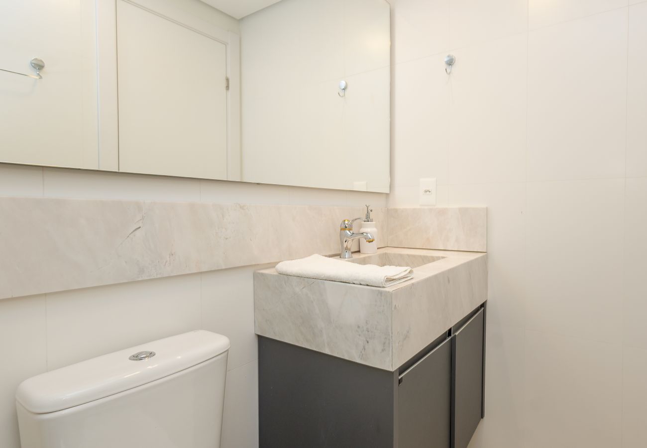 Apartamento em Gramado - Apto alto padrão 2 suítes no coração de Gramado!