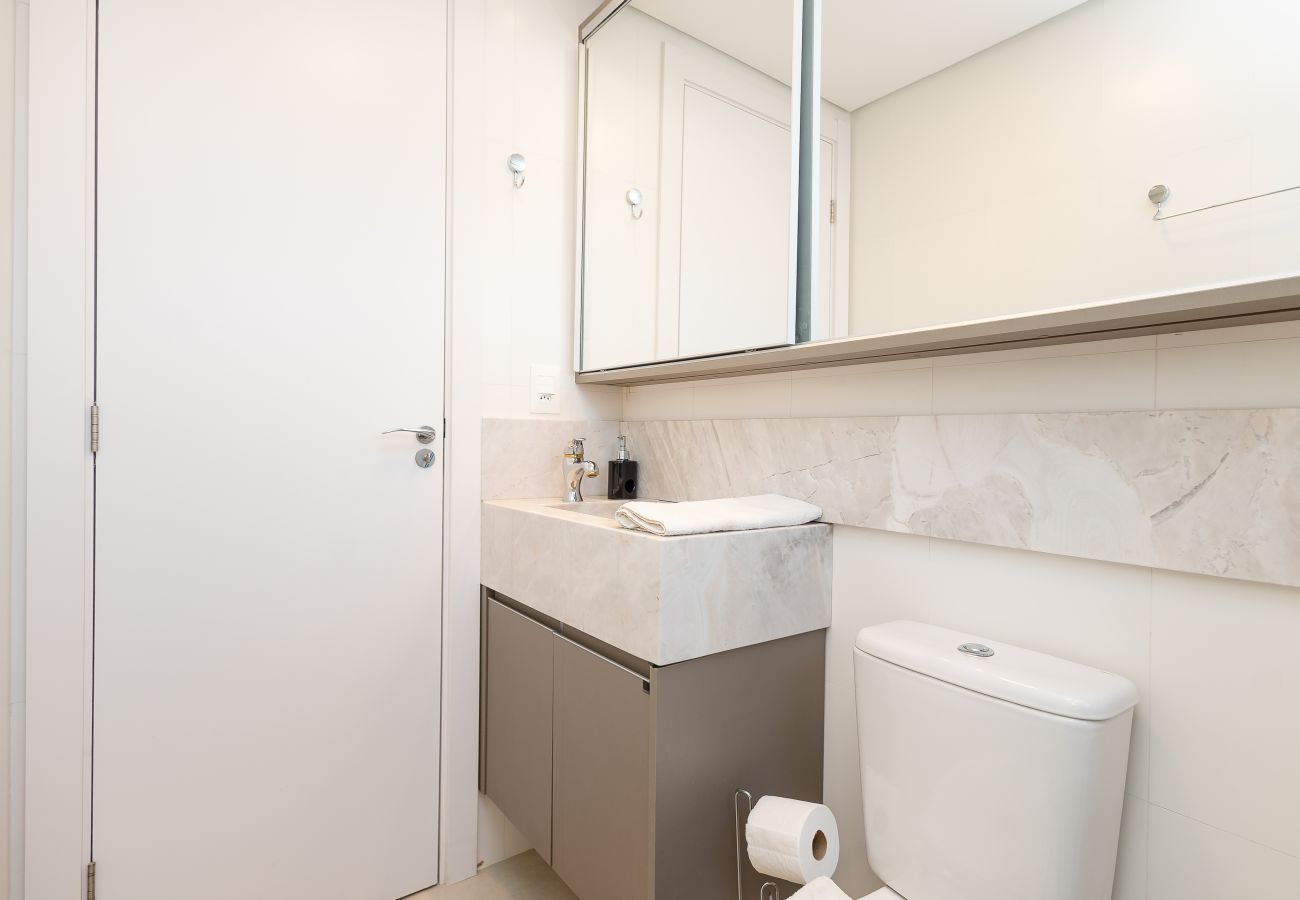 Apartamento em Gramado - Apto alto padrão 2 suítes no coração de Gramado!