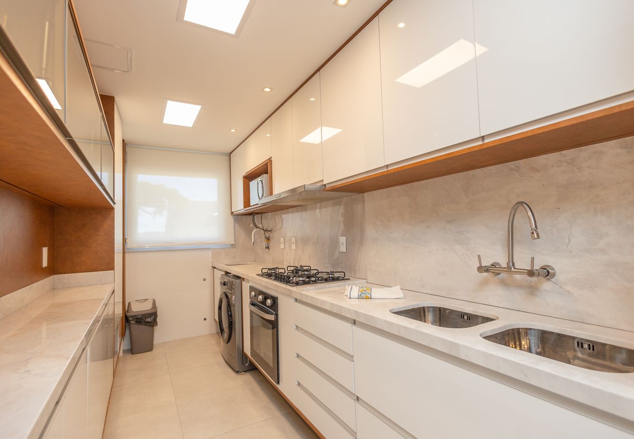 Apartamento em Gramado - Apto alto padrão 2 suítes no coração de Gramado!