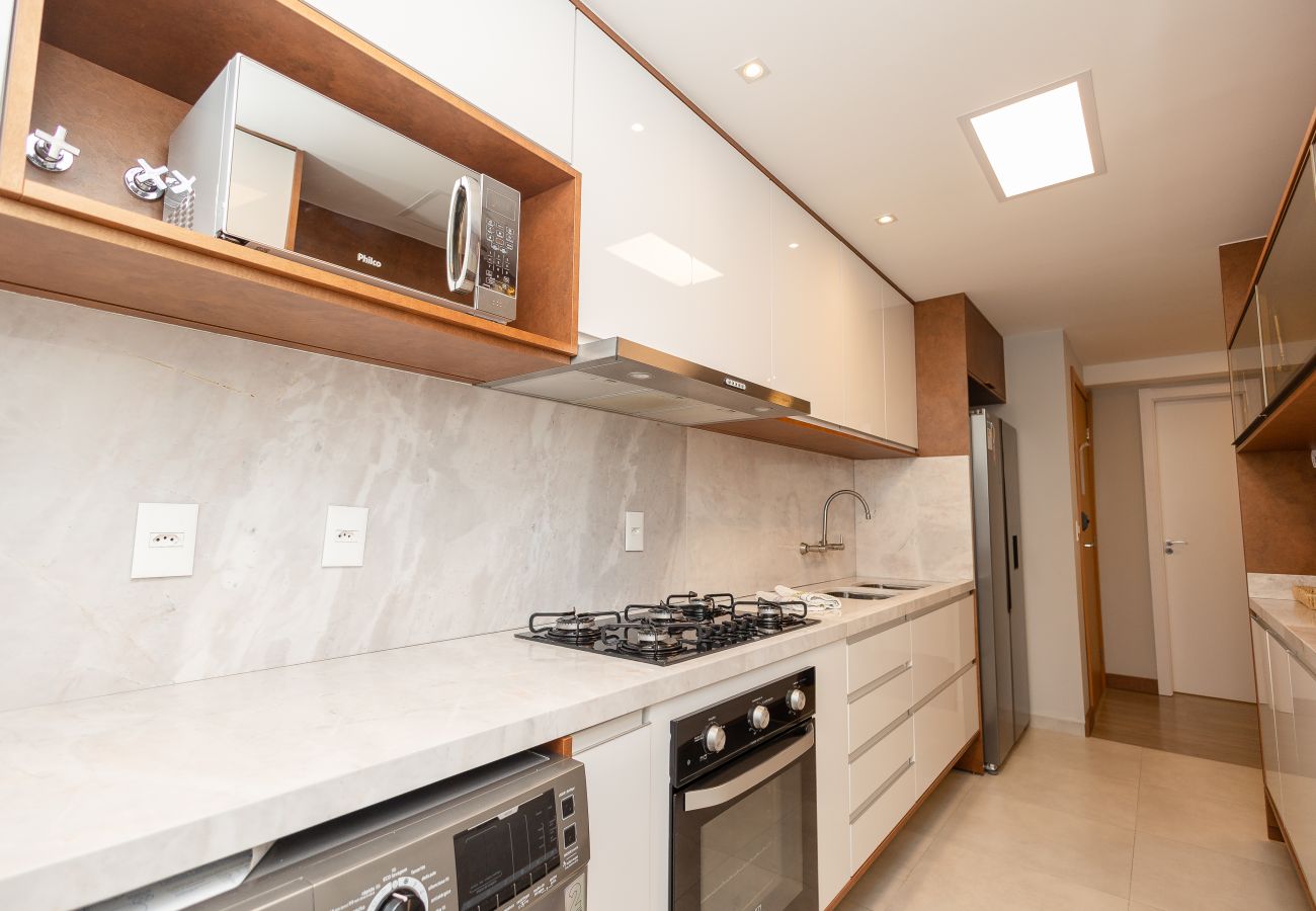 Apartamento em Gramado - Apto alto padrão 2 suítes no coração de Gramado!