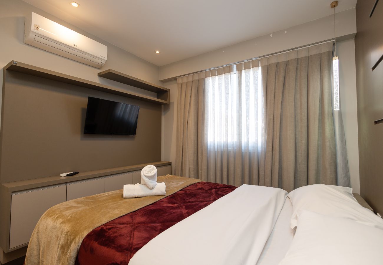 Apartamento em Gramado - Apto alto padrão 2 suítes no coração de Gramado!