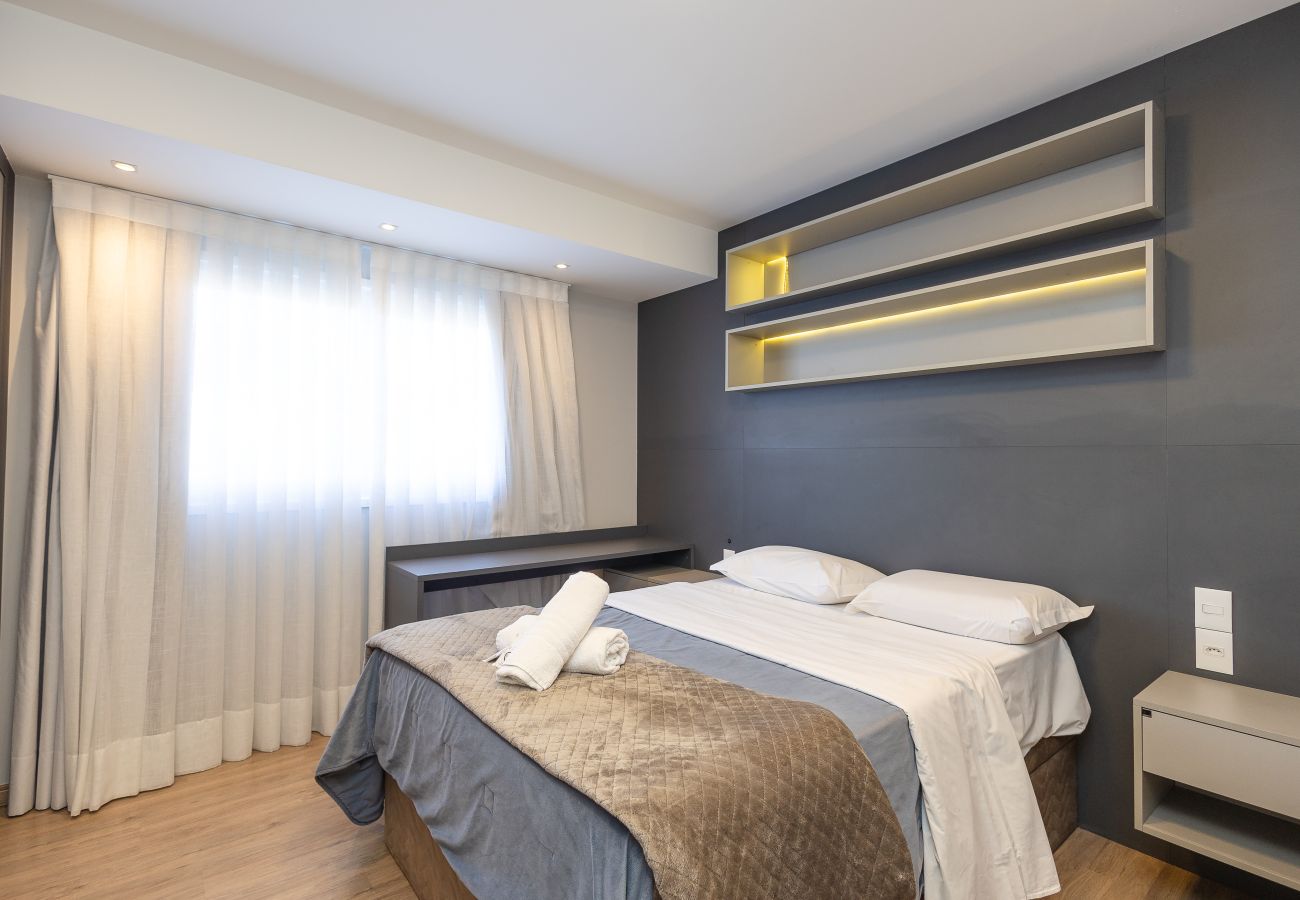 Apartamento em Gramado - Apto alto padrão 2 suítes no coração de Gramado!