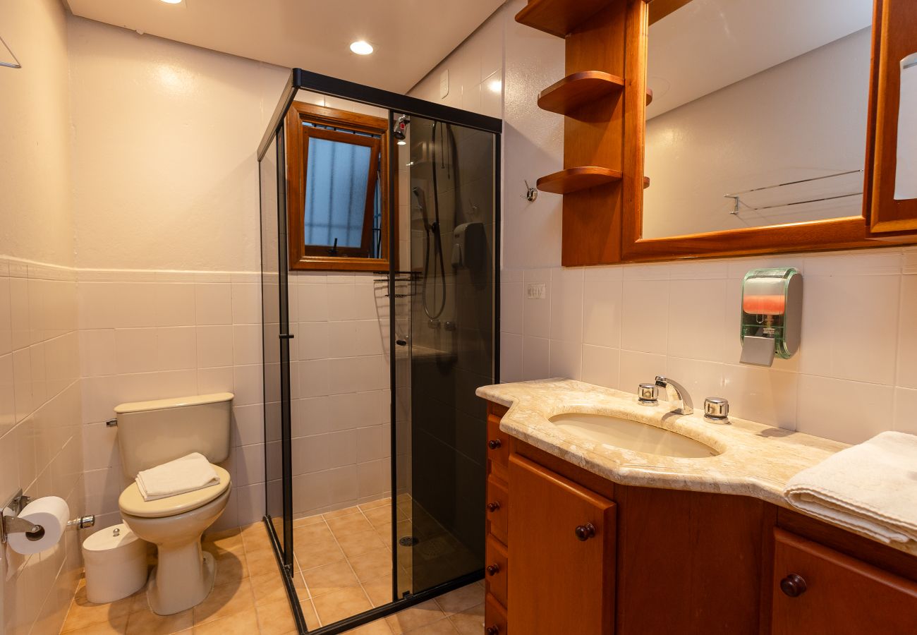 Apartamento em Gramado - Terraço gigante no coração de Gramado (4 dorm)!