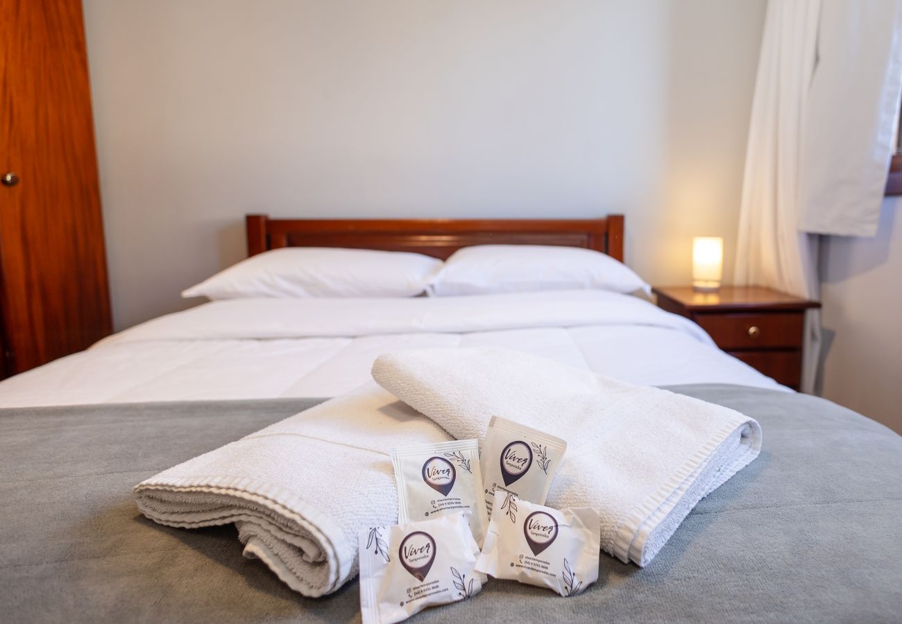 Apartamento em Gramado - Terraço gigante no coração de Gramado (4 dorm)!
