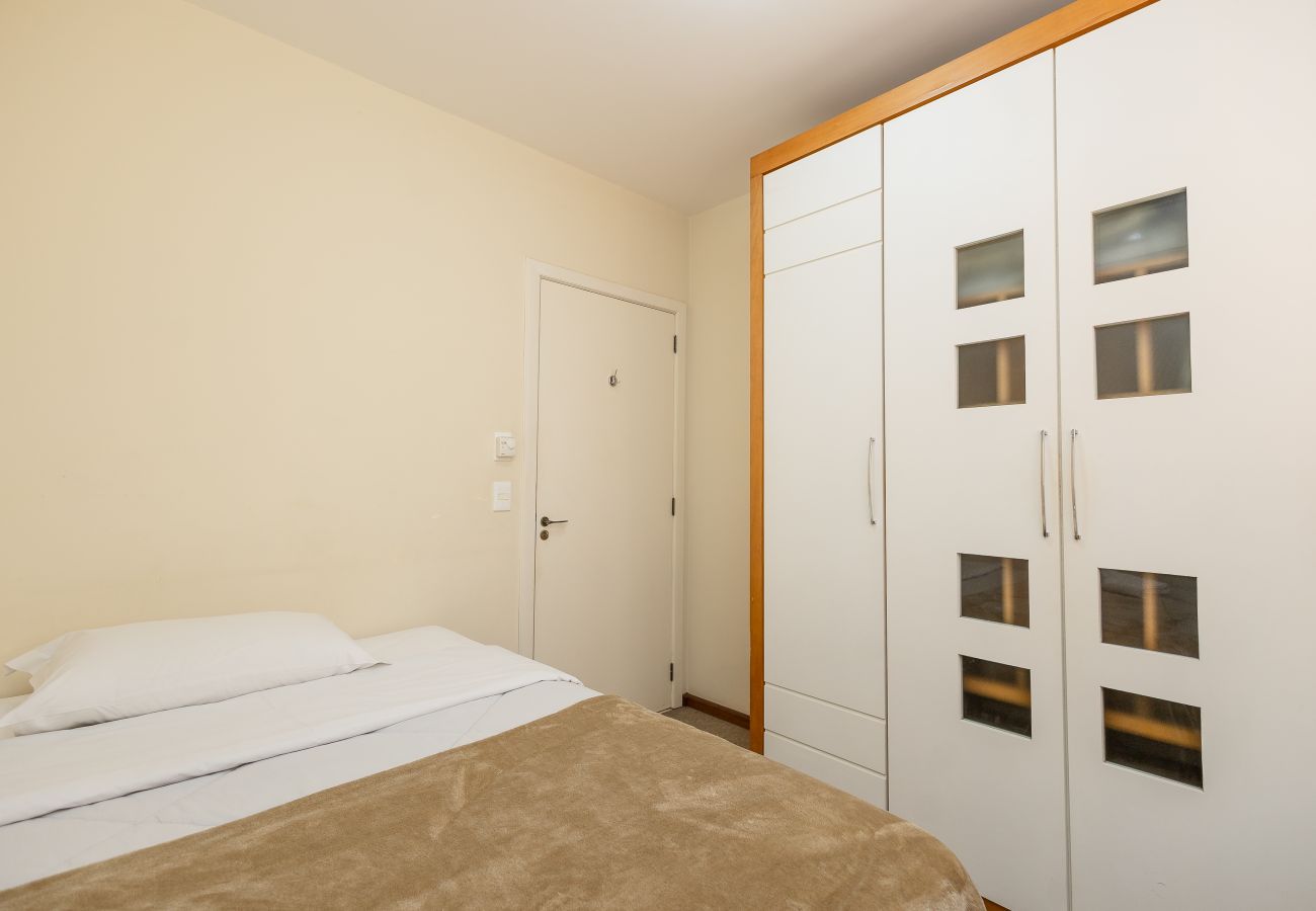 Apartamento em Gramado - Duplex 2D (2 banheiros) a 300m da Rua Coberta!