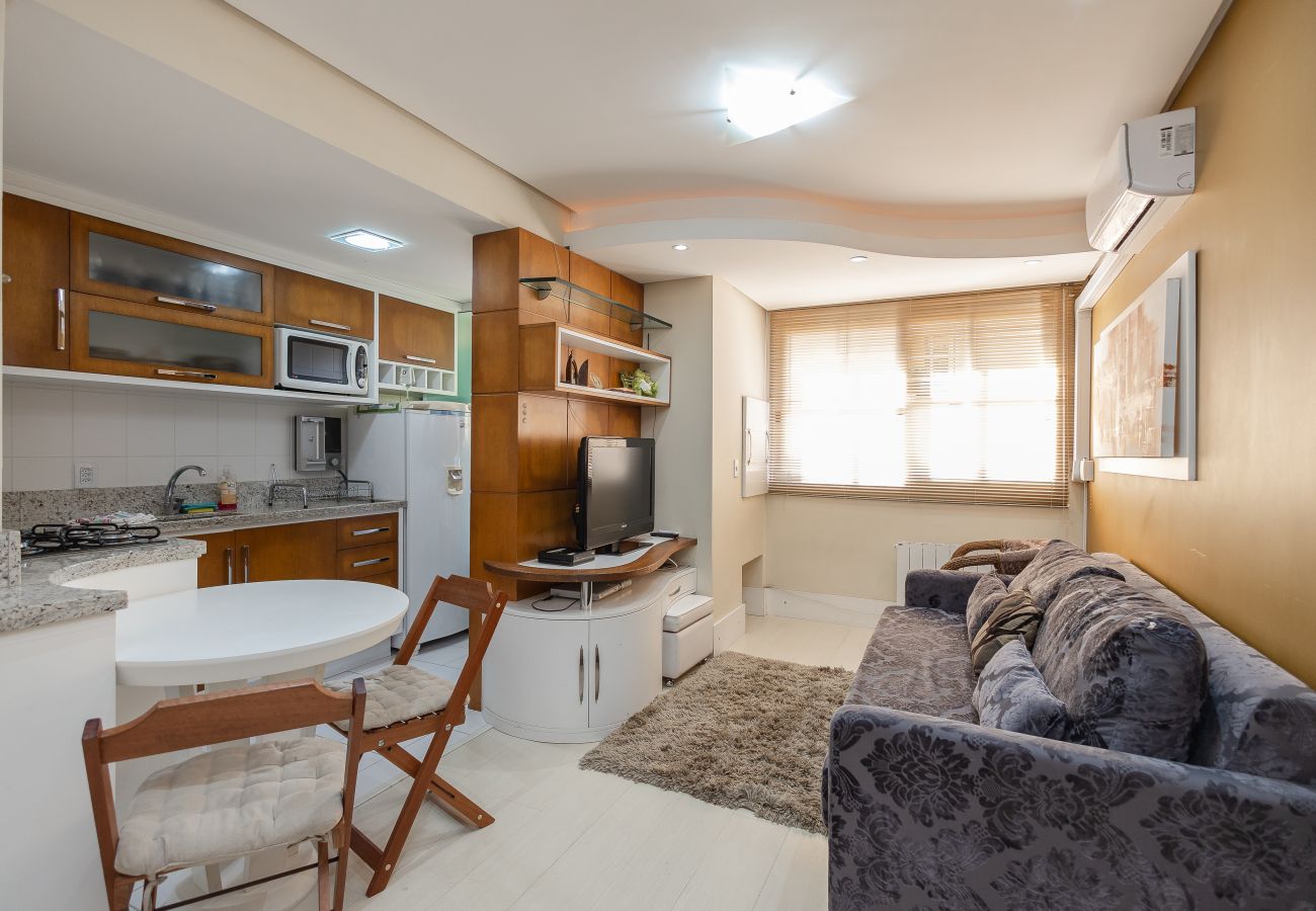 Apartamento em Gramado - Duplex 2D (2 banheiros) a 300m da Rua Coberta!