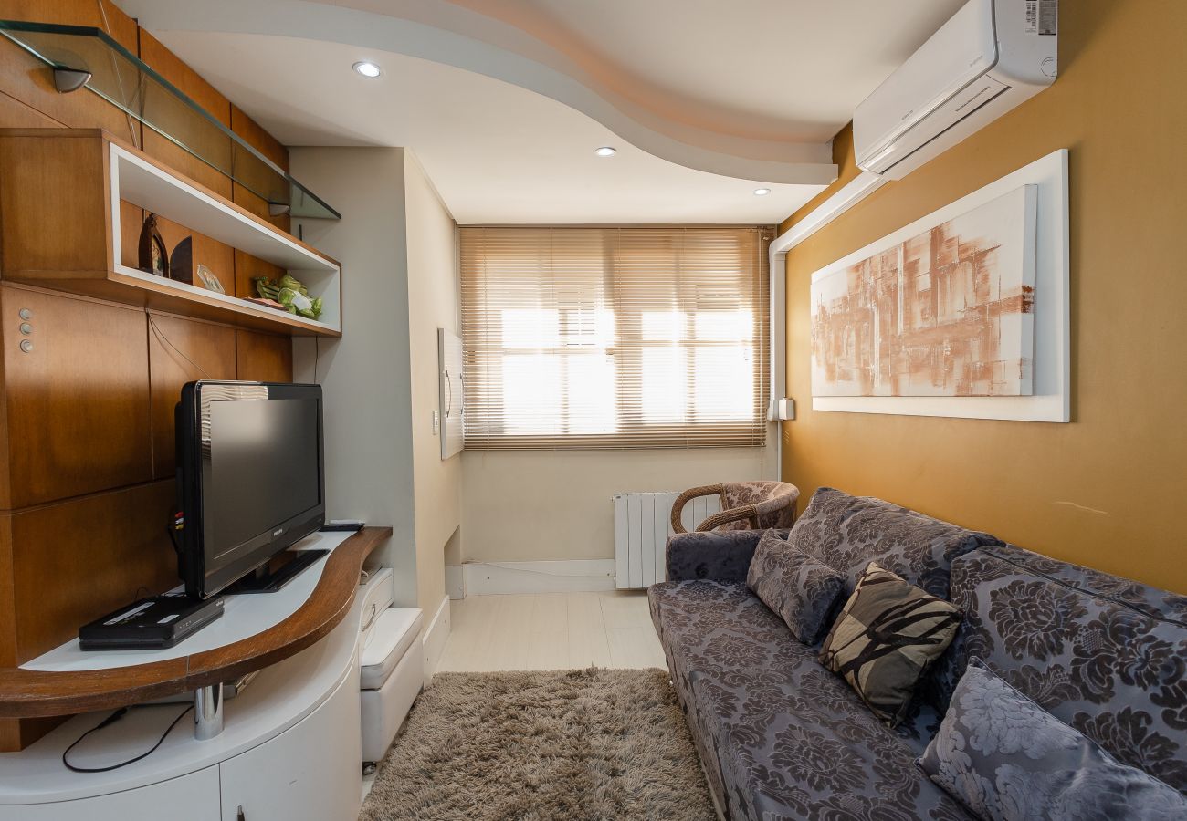 Apartamento em Gramado - Duplex 2D (2 banheiros) a 300m da Rua Coberta!