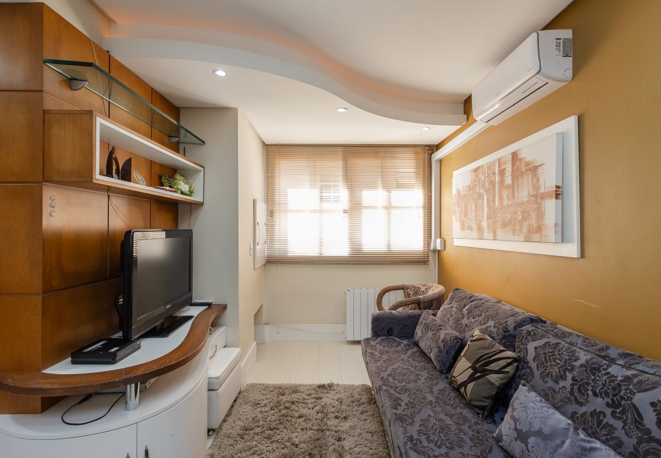 Apartamento em Gramado - Duplex 2D (2 banheiros) a 300m da Rua Coberta!