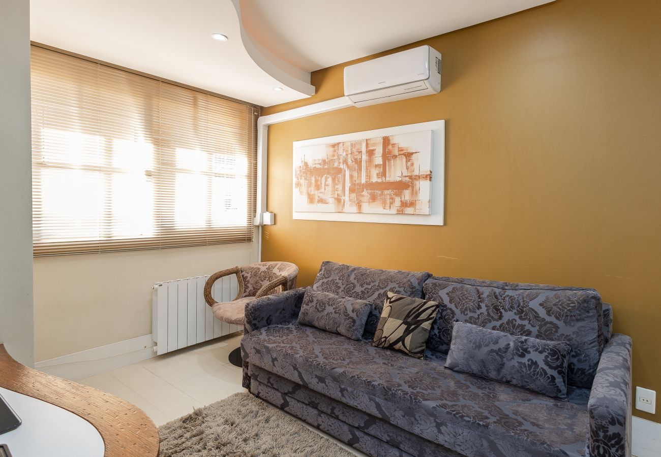 Apartamento em Gramado - Duplex 2D (2 banheiros) a 300m da Rua Coberta!